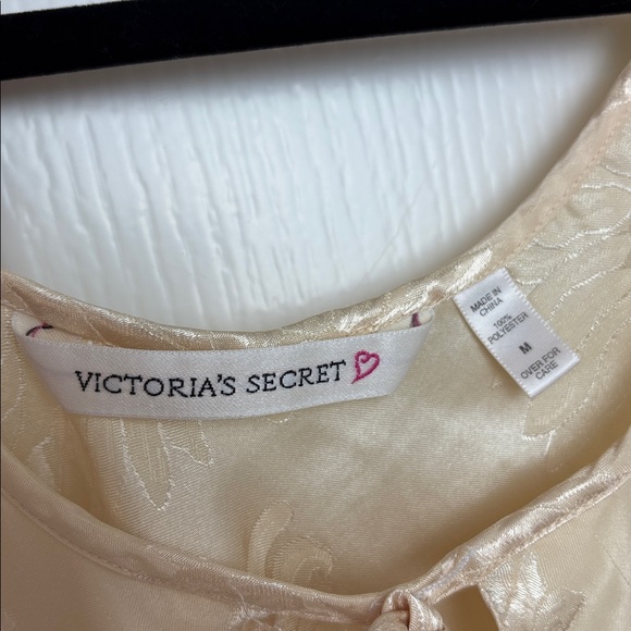 Vintage Victoria Secret Pajama Set Yellow Size Medium - Picture 3 of 6